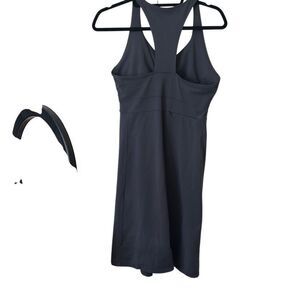 Toad & Co Tech Tomboy Racerback Grey Athletic Tank Dress M